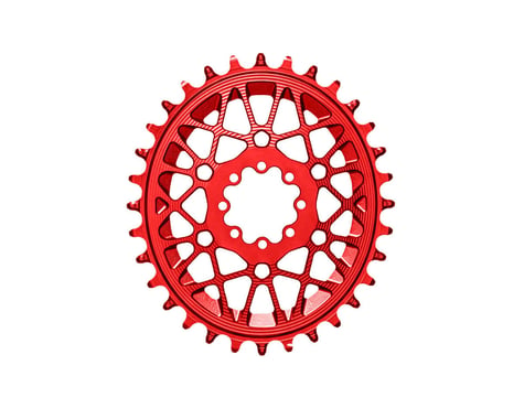 Absolute Black SRAM T-Type Oval 8-Blot Direct Mount Chainring (Red) (Single) (30T)